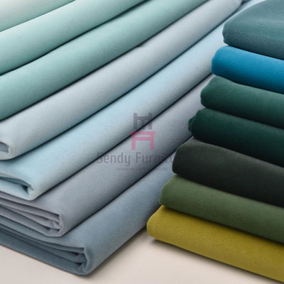 購入 1.8mの幅の家具のカラー パレット450g/Mのビロードの麻布を耐火性にしなさい online manufacture
