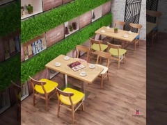 革座席商業屋内家具が付いている椅子を食事する古典的な曲げられた背部木