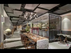 アッシュウッドブラウン レザー 食卓椅子 扶手付き