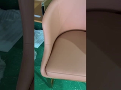 折り畳み式のホテルのレストランはステンレス鋼 フレームの快適な現代様式の議長を務めない